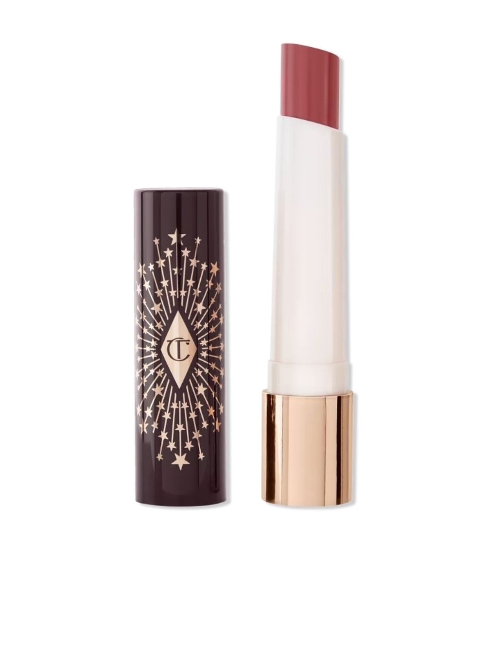 Charlotte Tilbury Hyaluronic + Happikiss Color Balm: Enchanting Kiss .08oz NIB